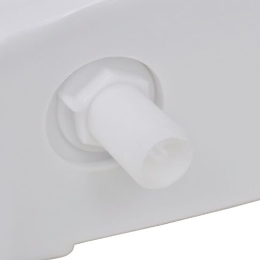 vidaXL Toilet Cistern with Bottom Water Inlet 3/6 L White - Image 3