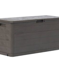 vidaXL Garden Storage Box 280 L Brown