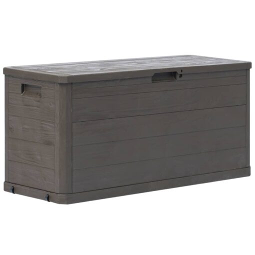 vidaXL Garden Storage Box 280 L Brown