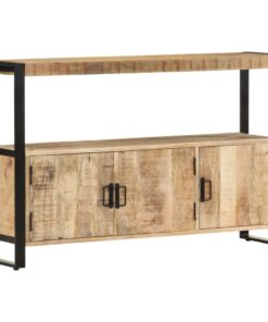 vidaXL Side Cabinet 120x30x75 cm Solid Mango Wood