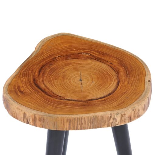 Coffee Table 40x45 cm Solid Teak - Image 2