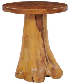 vidaXL Coffee Table 40x40 cm Solid Teak Wood