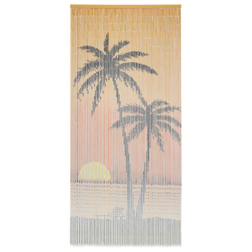 vidaXL Insect Door Curtain Bamboo 90x200 cm