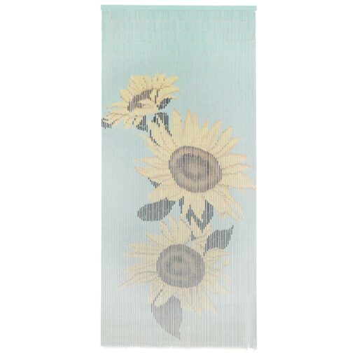 vidaXL Insect Door Curtain Bamboo 90x200 cm