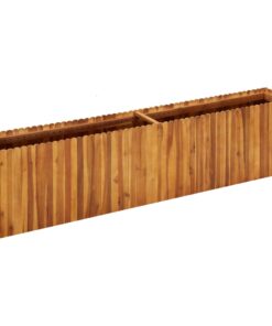 vidaXL Garden Raised Bed 200x30x50 cm Solid Acacia Wood