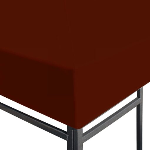 Gazebo Top Cover 310 g/m² 3x3 m Terracota - Image 2