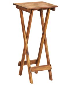 vidaXL Plant Stand 30x30x67 cm Solid Acacia Wood