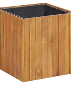 vidaXL Garden Raised Bed Pot 43.5x43.5x44 cm Solid Acacia Wood