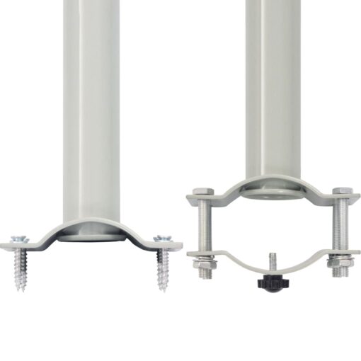 Patio Retractable Side Awning 80x300 cm Grey - Image 3