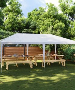 vidaXL Party Tent 4x6 m White