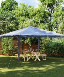 vidaXL Party Tent 4x4 m Blue