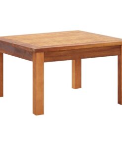 vidaXL Garden Coffee Table 60x60x36 cm Solid Acacia Wood