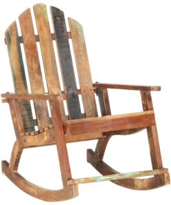 vidaXL Garden Rocking Chair Solid Reclaimed Wood