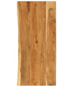 vidaXL Bathroom Vanity Top Solid Acacia Wood 114x52x2.5 cm