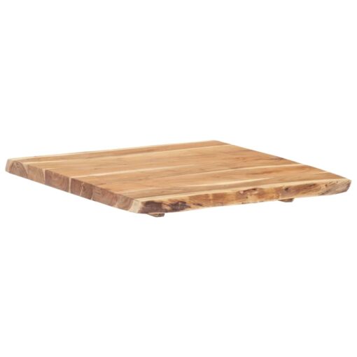 vidaXL Table Top Solid Acacia Wood 58x(50-60)x3.8 cm - Image 4