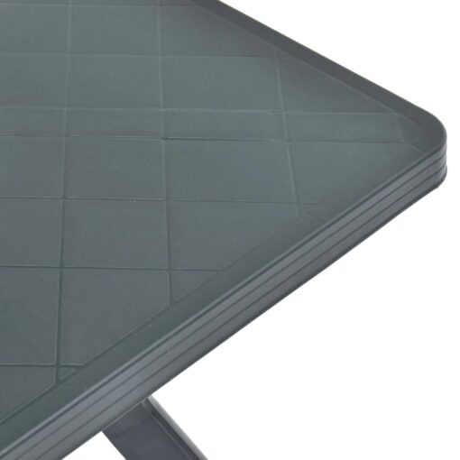 Bistro Table Green 70x70x72 cm Plastic - Image 3
