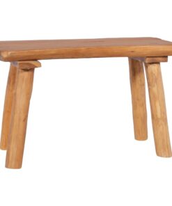 vidaXL Garden Bench 80 cm Solid Teak Wood