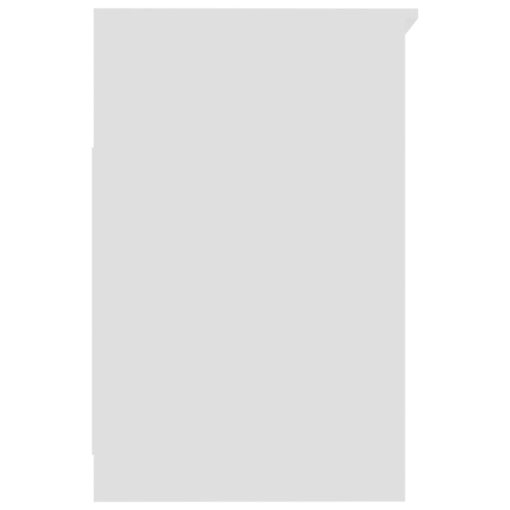 Drawer Cabinet White 40x50x76 cm Engineered Wood - Image 3