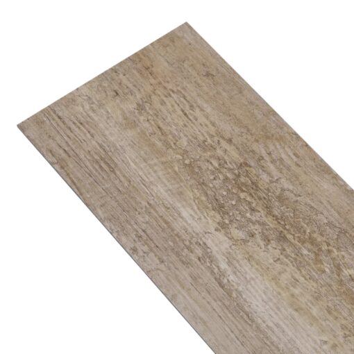 vidaXL PVC Flooring Planks 5.02 m² 2 mm Self-adhesive Wood Wash - Image 2