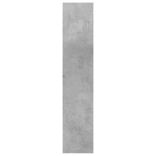 vidaXL Wall Shelf Concrete Grey 90x16x78 cm Engineered Wood - Image 3