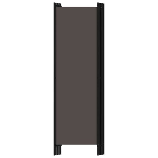 5-Panel Room Divider Anthracite 250x180 cm - Image 3