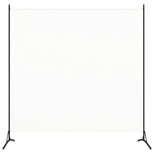 vidaXL 1-Panel Room Divider White 175x180 cm