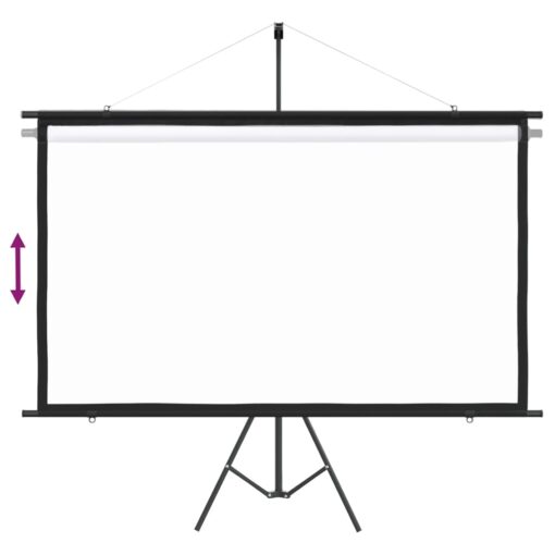 vidaXL Projection Screen with Tripod 90" 16:9 - Image 2
