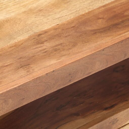 vidaXL TV Cabinet 120x35x45 cm Solid Wood with Honey Finish - Image 4
