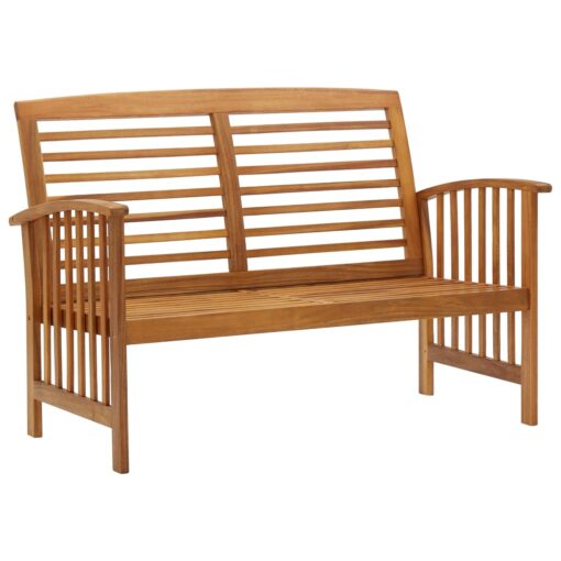 vidaXL Garden Bench 119 cm Solid Acacia Wood