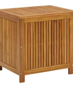 vidaXL Garden Storage Box 60x50x58 cm Solid Acacia Wood