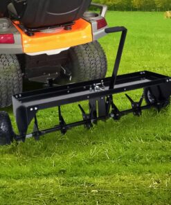 vidaXL Lawn Aerator for Ride-on Mower 102 cm
