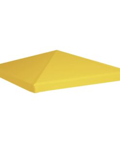 vidaXL Gazebo Top Cover 270 g/m² 3x3 m Yellow