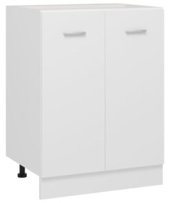 vidaXL Bottom Cabinet White 60x46x81.5 cm Engineered Wood