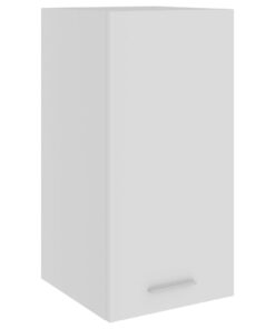 vidaXL Hanging Cabinet White 29.5x31x60 cm Engineered Wood