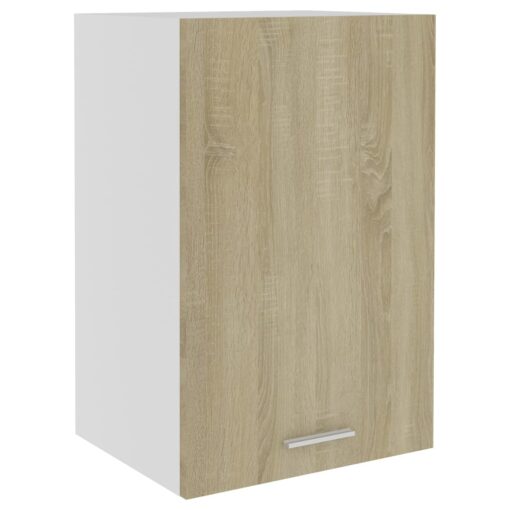 vidaXL Hanging Cabinet Sonoma Oak 39.5x31x60 cm Engineered Wood