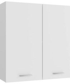 vidaXL Hanging Cabinet White 60x31x60 cm Engineered Wood