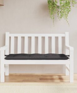 vidaXL Garden Bench Cushion Anthracite 120x50x7 cm Oxford Fabric