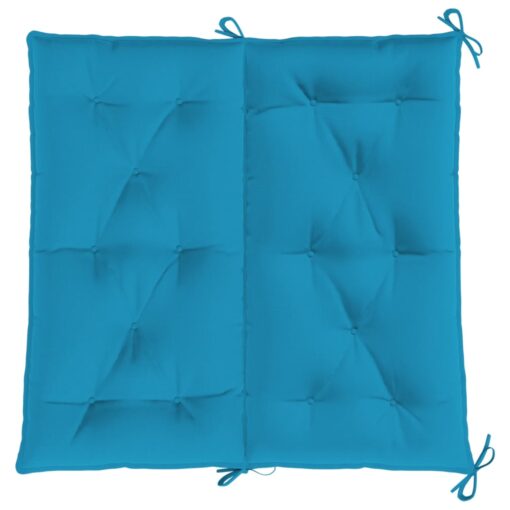 Garden Bench Cushion Light Blue 100x(50+50)x7cm Oxford Fabric - Image 3