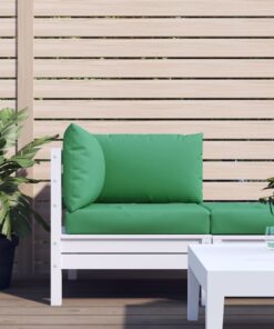 vidaXL Pallet Cushions 3 pcs Green Oxford Fabric