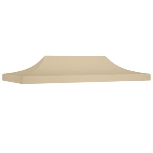 vidaXL Party Tent Roof 6x3 m Beige 270 g/m²