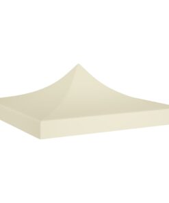 vidaXL Party Tent Roof 2x2 m Cream 270 g/m²