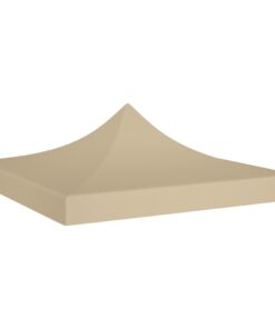 vidaXL Party Tent Roof 2x2 m Beige 270 g/m²