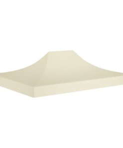 vidaXL Party Tent Roof 4.5x3 m Cream 270 g/m²