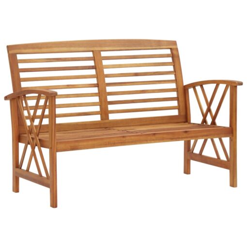 5 Piece Garden Lounge Set Solid Acacia Wood - Image 2