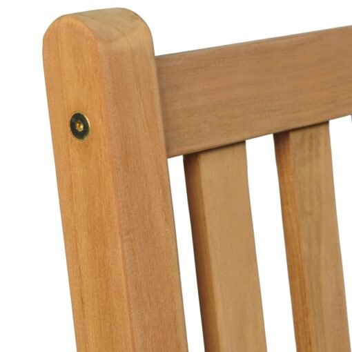 vidaXL 7 Piece Garden Dining Set Solid Teak Wood - Image 4