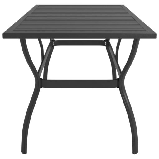 vidaXL 7 Piece Garden Dining Set Textilene and Steel - Image 3