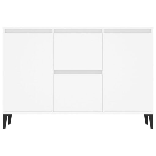 Sideboard White 104x35x70 cm Engineered Wood - Image 3