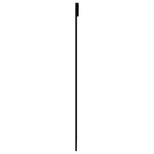 Sliding Door ESG Glass and Aluminium 102x205 cm Black - Image 2