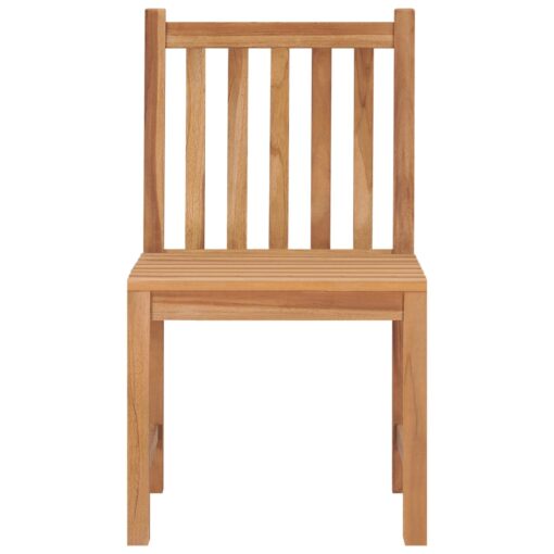 vidaXL Garden Chairs 8 pcs Solid Teak Wood - Image 2