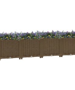 vidaXL Raised Bed 160x40x38 cm Polypropylene